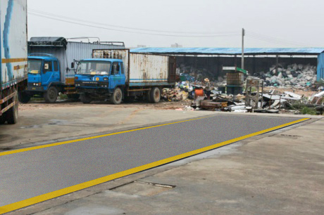 收廢品專用地磅、廢品回收站二手地磅、廢品回收站專用地磅